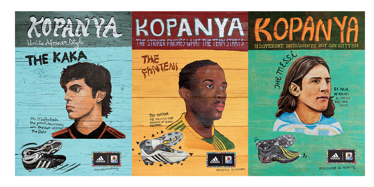 Adidas Kopanya campaign visual