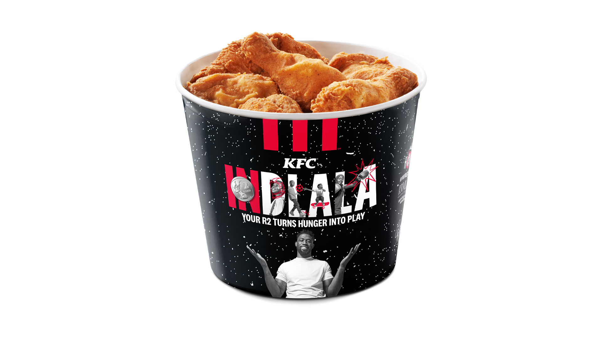 KFC Add Hope bucket campaign asset